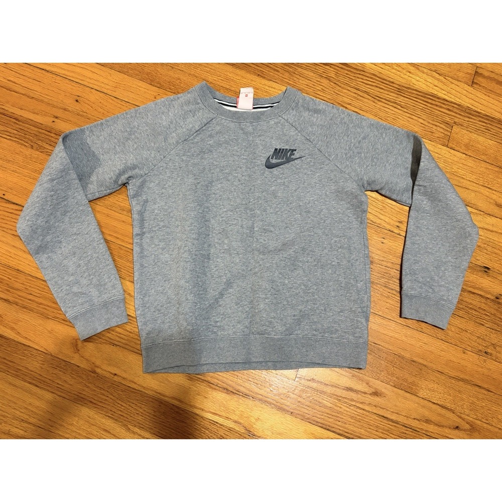 Nike Boxy Fit Long Sleeve Size XS Gray Nike